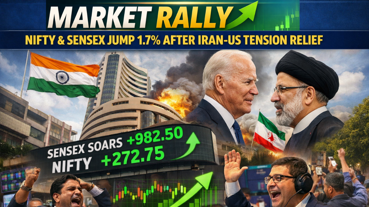 why stock market is rising today india 2026