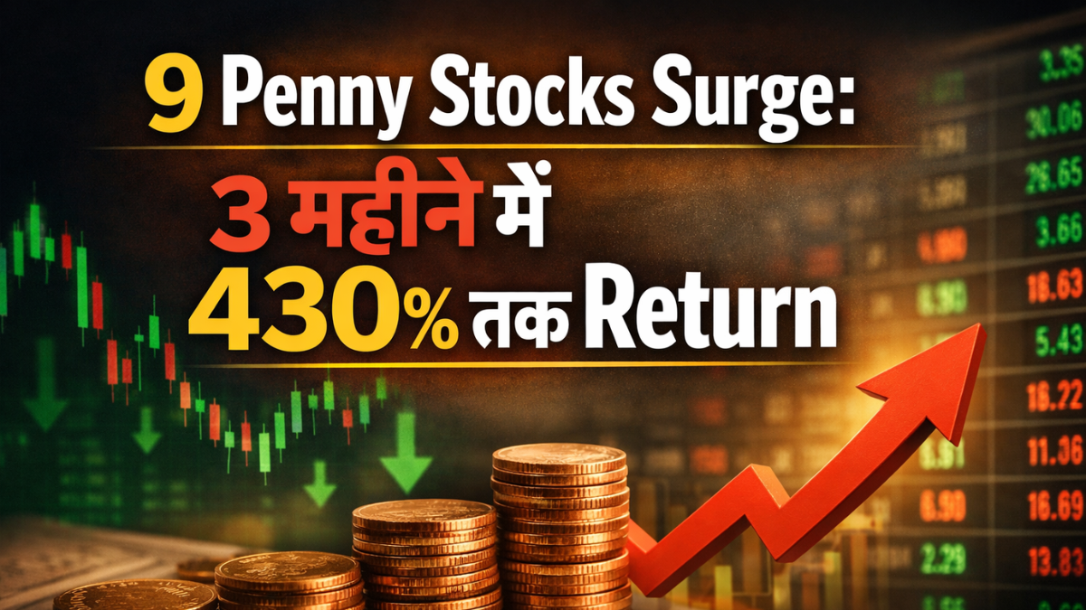 penny stocks surge 430 percent India multibagger stocks 2026