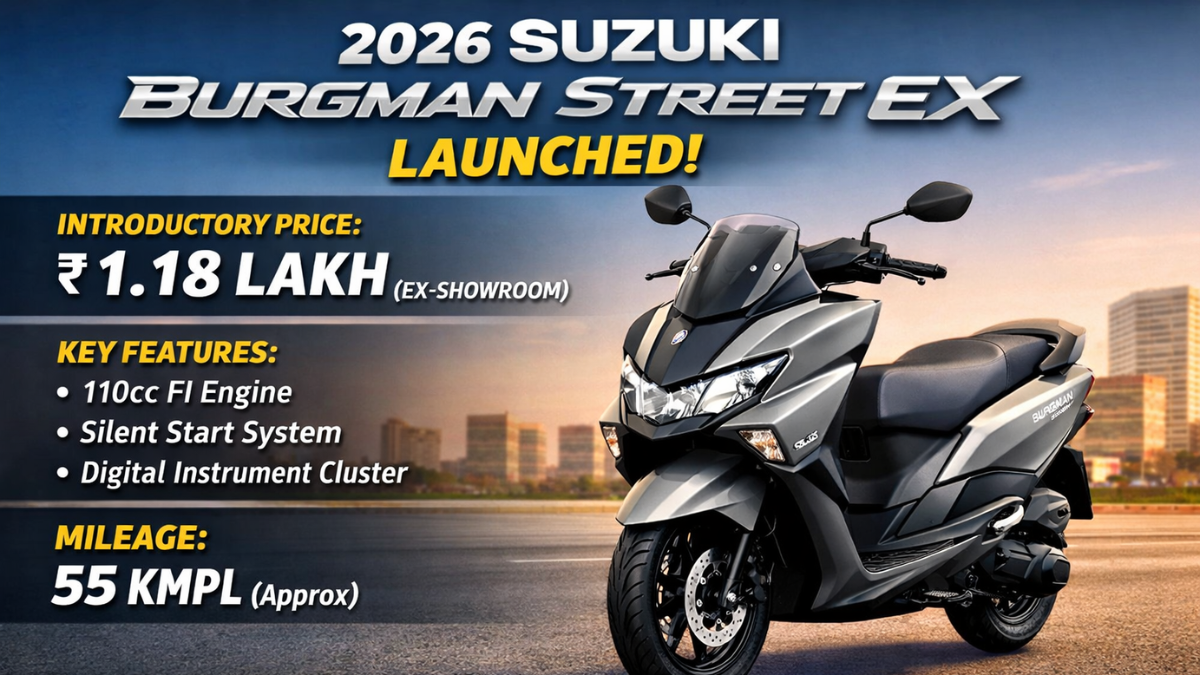 2026 Suzuki Burgman Street EX
